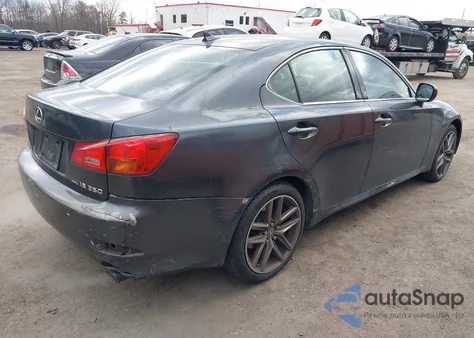 2007 Lexus Is 250 из США, поврежденный, VIN JTHCK262X75009621